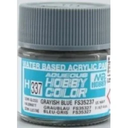 Mr Hobby -Gunze Aqueous Hobby Colors (10 ml) Grayish Blue FS35237 -...