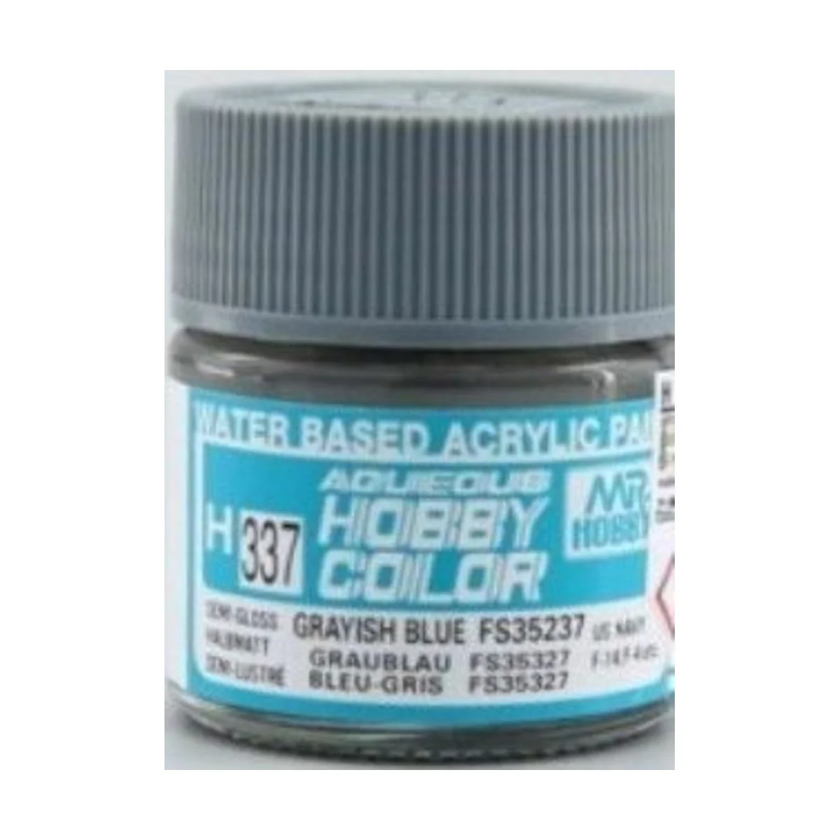 Mr Hobby -Gunze Aqueous Hobby Colors (10 ml) Grayish Blue FS35237 -...