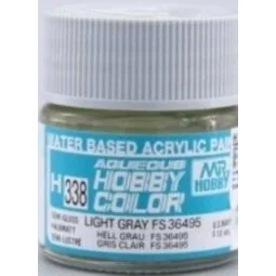 Mr Hobby -Gunze Aqueous Hobby Colors (10 ml) Light Gray FS36495 - M...