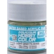 Mr Hobby -Gunze Aqueous Hobby Colors (10 ml) Light Gray FS36495 - M...