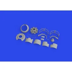 F4F-3A engine PRINT 1/48 EDUARD, 1/48 - Eduard Accessories 648827