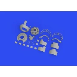 F4F-4 engine PRINT 1/48 EDUARD, 1/48 - Eduard Accessories 648828