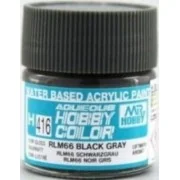 Mr Hobby -Gunze Aqueous Hobby Colors (10 ml) RLM66 Black Gray - Mr ...