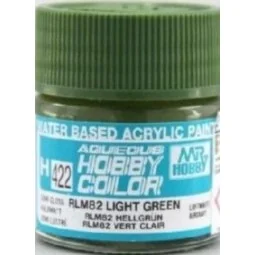 Mr Hobby -Gunze Aqueous Hobby Colors (10 ml) RLM82 Light Green - Mr...