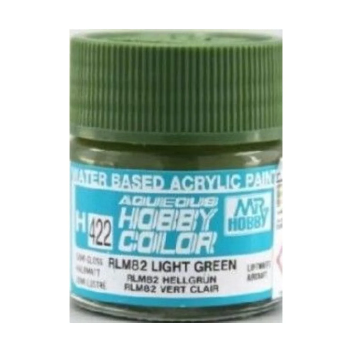Mr Hobby -Gunze Aqueous Hobby Colors (10 ml) RLM82 Light Green - Mr...