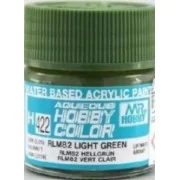 Mr Hobby -Gunze Aqueous Hobby Colors (10 ml) RLM82 Light Green - Mr...
