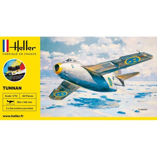 STARTER KIT Tunnan, 1/72 - Heller 56260