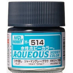 Mr Hobby -Gunze Aqueous Hobby Colors (10 ml) Gray "Grau - Mr Hobby ...