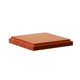 Mr Hobby -Gunze Wooden Base Square S - Mr Hobby - Gunze DB-001