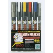 Mr Hobby -Gunze Gundam Marker Basic 6 Color Set - Mr Hobby - Gunze ... Mr Hobby -Gunze Gundam Marker Basic 6 Color Set - Mr Hobby - Gunze ...
