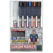 Mr Hobby -Gunze Gundam Pouring Inking Pen Set - Mr Hobby - Gunze GM...