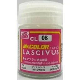 Mr Hobby -Gunze Mr. Color Lascivus (18 ml) Nuts White - Mr Hobby - ...