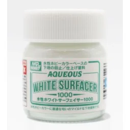 Mr Hobby -Gunze Aqueous White Surfacer 1000 40ml - Mr Hobby - Gunze...