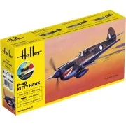 STARTER KIT P-40 Kitty Hawk, 1/72 - Heller 56266 STARTER KIT P-40 Kitty Hawk, 1/72 - Heller 56266