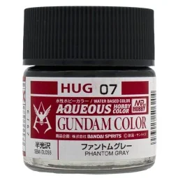 Mr Hobby -Gunze AQUEOUS GUNDAM COLOR (10ml) PHANTOM GRAY - Mr Hobby...