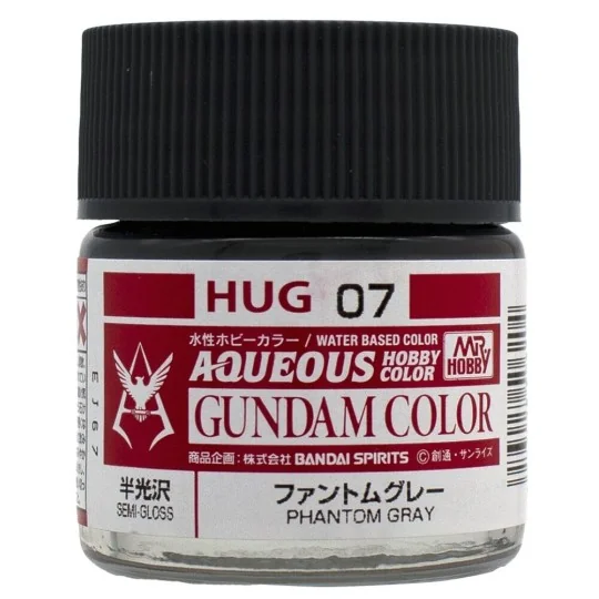 Mr Hobby -Gunze AQUEOUS GUNDAM COLOR (10ml) PHANTOM GRAY - Mr Hobby...
