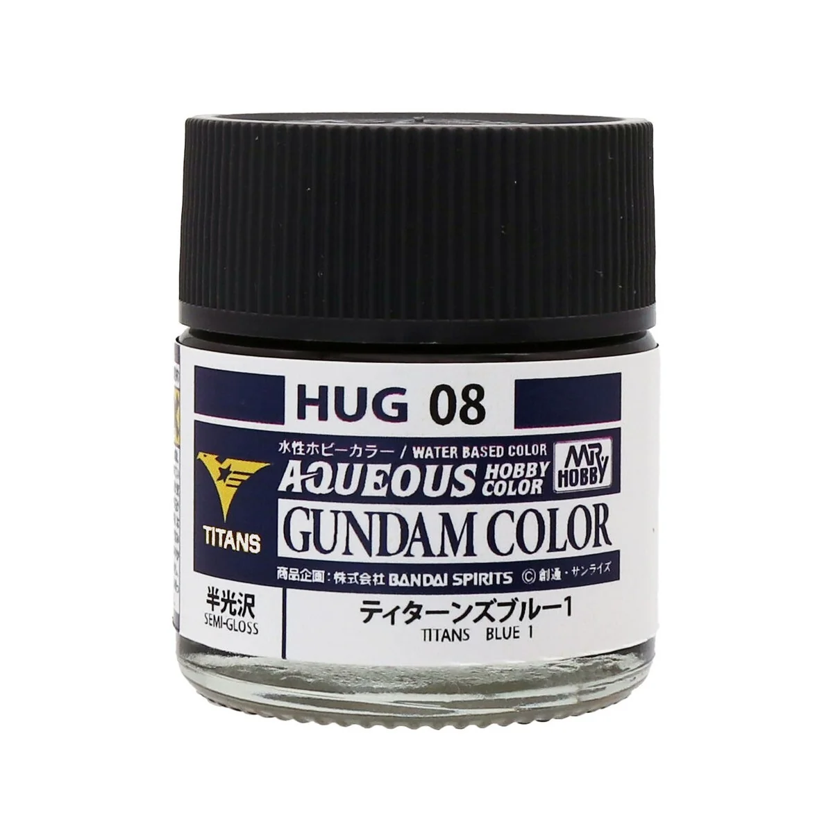 Mr Hobby -Gunze AQUEOUS GUNDAM COLOR (10ml) TITANS BLUE 1 - Mr Hobb...