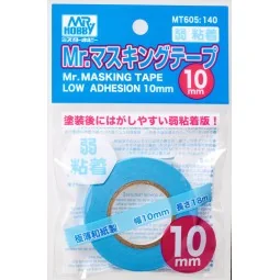 Mr Hobby -Gunze Mr. Masking Tape Low Adhesion (10mm) - Mr Hobby - G...