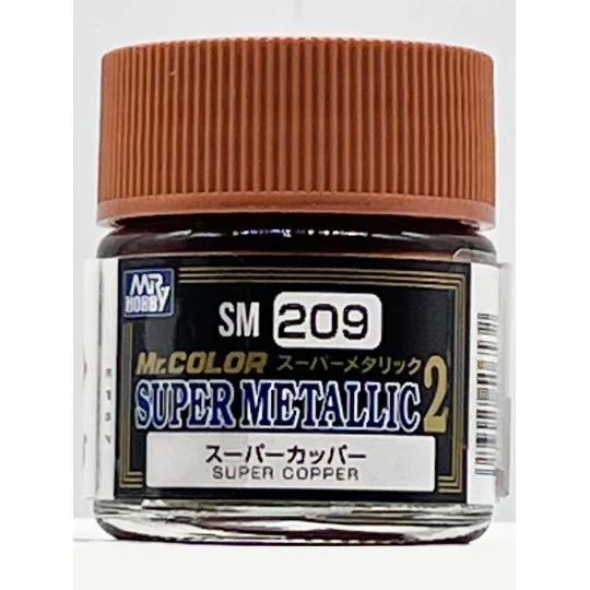 Mr. Color Super Metallic Colors II (10 ml) Super Copper - Mr Hobby ...
