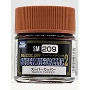 Mr. Color Super Metallic Colors II (10 ml) Super Copper - Mr Hobby ...
