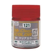Mr. Color GX Clear Rouge (18 ml) - Mr Hobby - Gunze GX-121