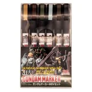 Mr Hobby -Gunze Gundam Marker MSV Set - Mr Hobby - Gunze GMS-127