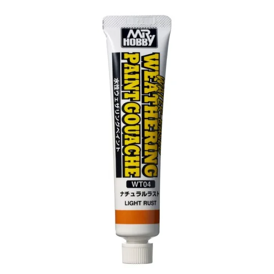 Mr Hobby -Gunze WATER-BASED WEATHERING PAINT GOUACHE LIGHT RUST - M...