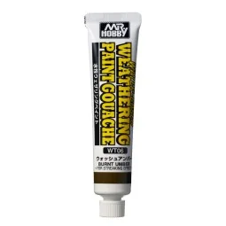 Mr Hobby -Gunze WATER-BASED WEATHERING PAINT GOUACHE BURNT UMBER - ...