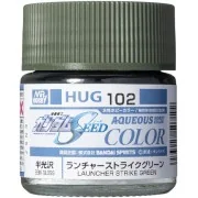 Mr Hobby -Gunze AQUEOUS GUNDAM COLOR (10ml) LAUNCHER STRIKE GREEN -...