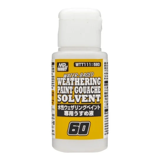 Mr Hobby -Gunze WATER-BASED WEATHERING PAINT GOUACHE SOLVENT - Mr H... Mr Hobby -Gunze WATER-BASED WEATHERING PAINT GOUACHE SOLVENT - Mr H...