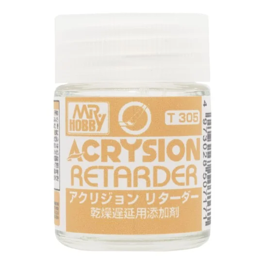 Mr Hobby -Gunze Acrysion Retarder (10ml) - Mr Hobby - Gunze T-305 Mr Hobby -Gunze Acrysion Retarder (10ml) - Mr Hobby - Gunze T-305