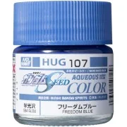 Mr Hobby -Gunze AQUEOUS GUNDAM COLOR (10ml) FREEDOM BLUE - Mr Hobby...