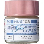 Mr Hobby -Gunze AQUEOUS GUNDAM COLOR (10ml) JUSTICE PINK - Mr Hobby...