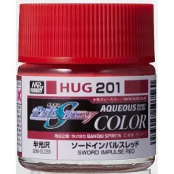 Mr Hobby -Gunze AQUEOUS GUNDAM COLOR (10ml) SWORD PULSE RED - Mr Ho...