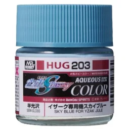 Mr Hobby -Gunze AQUEOUS GUNDAM COLOR (10ml) SKY BLUE FOR YZAK JULE ...