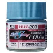 Mr Hobby -Gunze AQUEOUS GUNDAM COLOR (10ml) SKY BLUE FOR YZAK JULE ...
