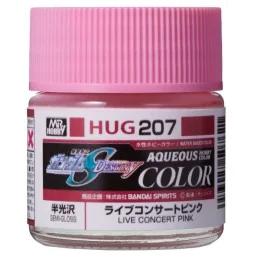 Mr Hobby -Gunze AQUEOUS GUNDAM COLOR (10ml) LIVE CONCERT PINK - Mr ...