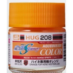 Mr Hobby -Gunze AQUEOUS GUNDAM COLOR (10ml) ORANGE FOR HEINE WESTEN...