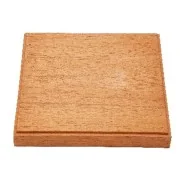 Mr Hobby -Gunze Wooden Base 15cm Square - Mr Hobby - Gunze DB-007