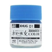 Mr Hobby -Gunze AQUEOUS GUNDAM COLOR (10ml) GUNDAM AERIAL BLUE - Mr... Mr Hobby -Gunze AQUEOUS GUNDAM COLOR (10ml) GUNDAM AERIAL BLUE - Mr...