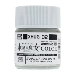 Mr Hobby -Gunze AQUEOUS GUNDAM COLOR (10ml) GUNDAM AERIAL WHITE - M...