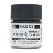 Mr Hobby -Gunze AQUEOUS GUNDAM COLOR (10ml) GUNDAM AERIAL GRAY - Mr...