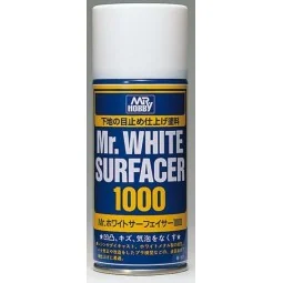 Mr Hobby -Gunze Mr. White Surfacer 1000 Spray (170 ml) - Mr Hobby -...