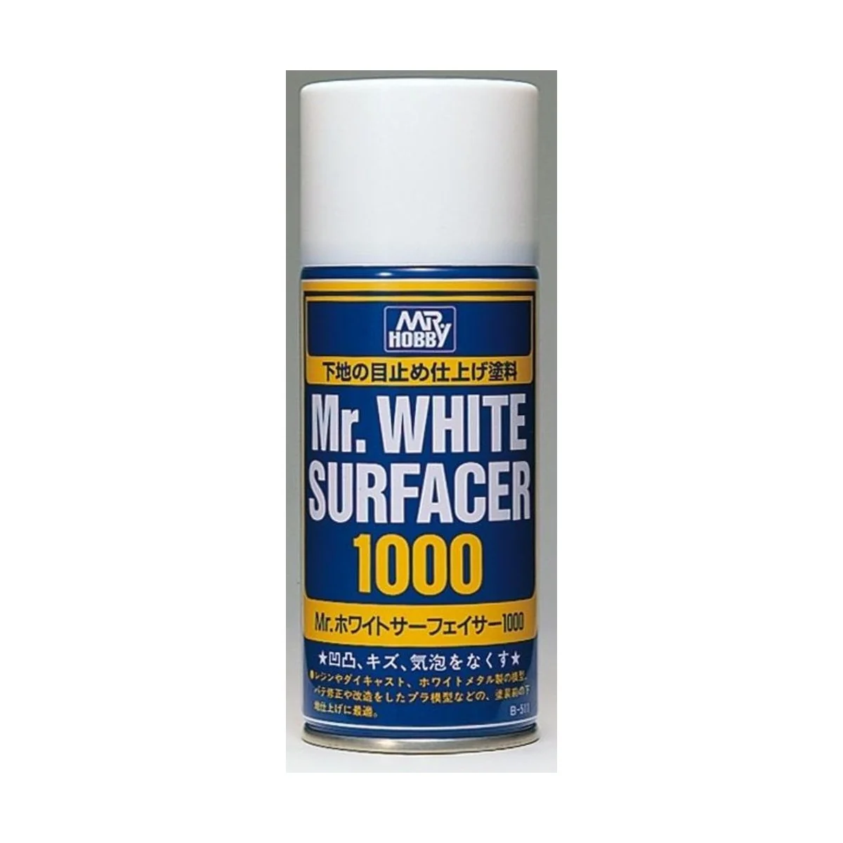 Mr Hobby -Gunze Mr. White Surfacer 1000 Spray (170 ml) - Mr Hobby -...