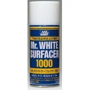 Mr Hobby -Gunze Mr. White Surfacer 1000 Spray (170 ml) - Mr Hobby -...