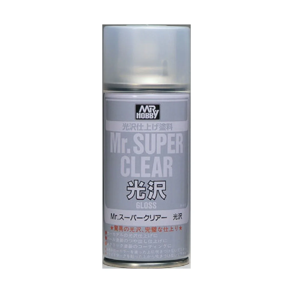 Mr Hobby -Gunze Mr. Super Clear Gloss Spray (170 ml) - Mr Hobby - G...