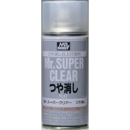 Mr Hobby -Gunze Mr. Super Clear Flat Spray (170 ml) - Mr Hobby - Gu...