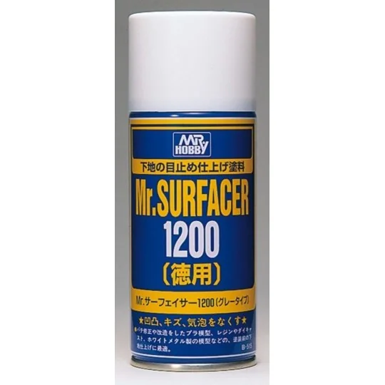 Mr Hobby -Gunze Mr. Surfacer 1200 Spray (170 ml) - Mr Hobby - Gunze...