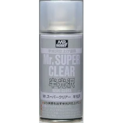 Mr Hobby -Gunze Mr. Super Clear Semi-Gloss Spray (170 ml) - Mr Hobb...