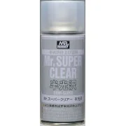 Mr Hobby -Gunze Mr. Super Clear Semi-Gloss Spray (170 ml) - Mr Hobb...